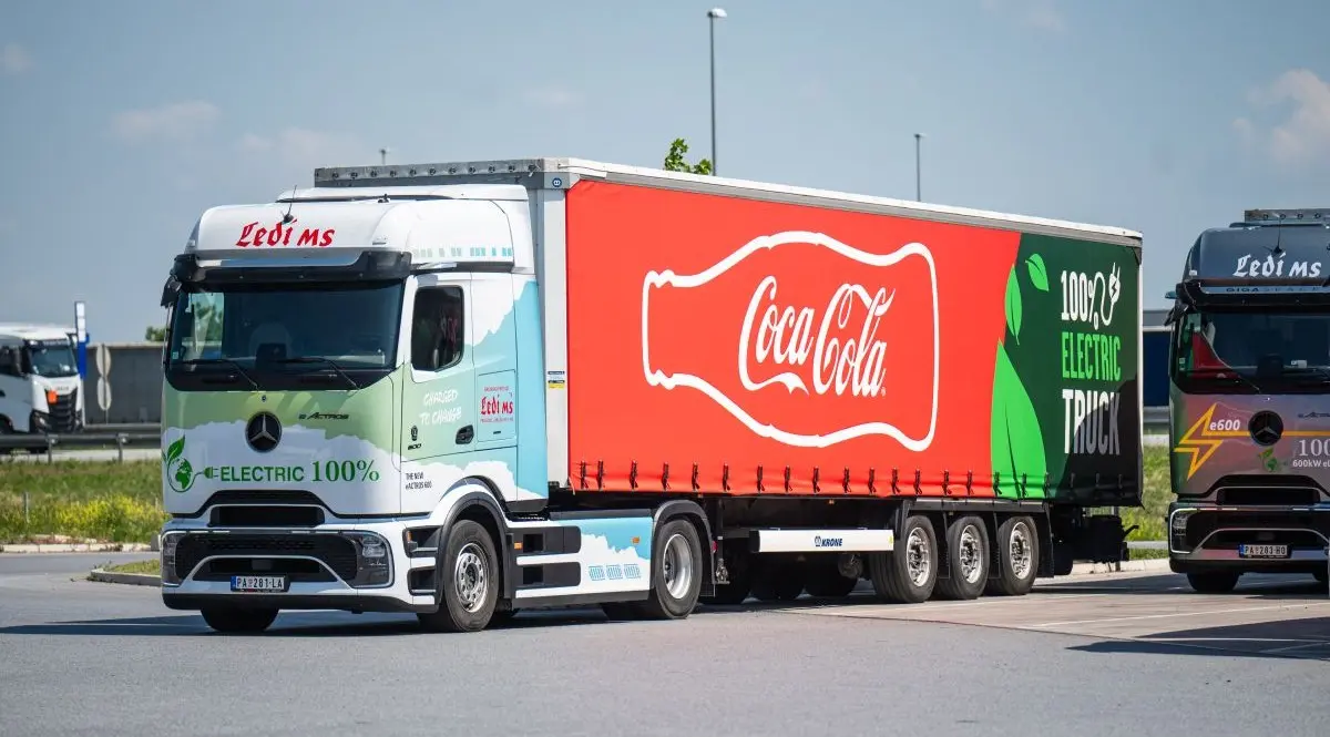 električni šleperi Coca-Cola HBC Srbija