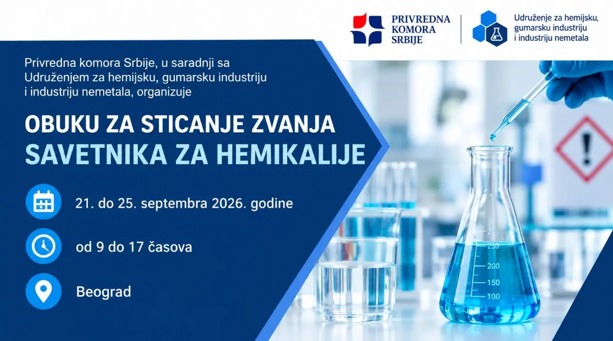 savetnika za hemikalije PKS obuka